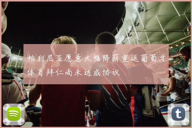 帕利尼亚愿意大幅降薪重返葡萄牙体育拜仁尚未达成协议